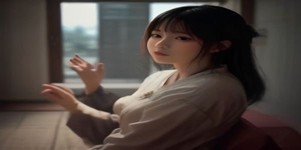 腾讯视频日本动漫频道界面，展示多部热门日本动漫系列封面，蓝色主题，中文字幕标注